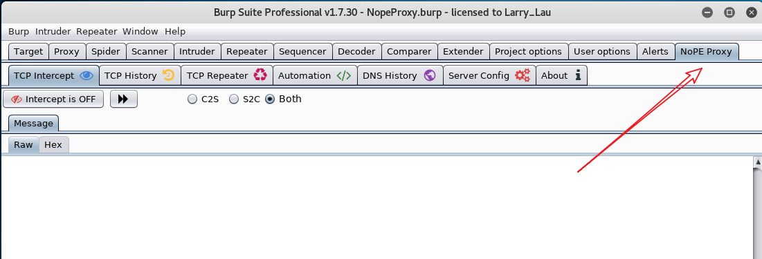 经验分享 | Burpsuite抓取非HTTP流量 - 作者:Shad0wpf_-安全小百科