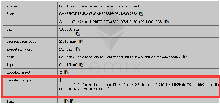 SMT BEC合约整数溢出解析