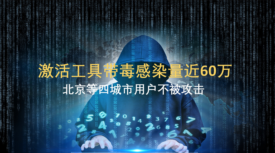 激活工具带毒感染量近60万,刻意避开北京等四城用户 - 作者:火绒安全 激活工具带毒感染量近60万,刻意避开北京等四城用户 - 作者:火绒安全