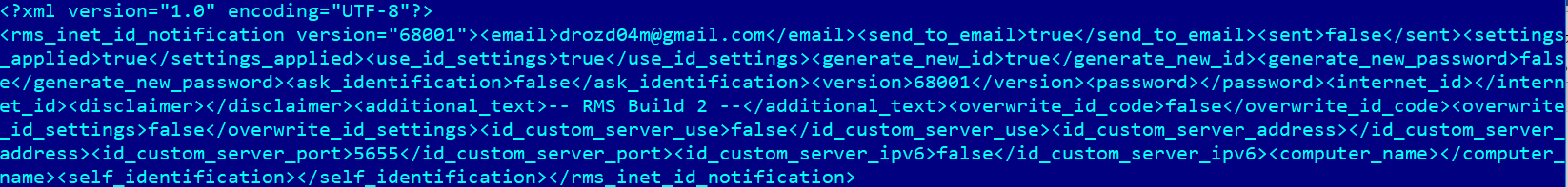 解密后的notification.rcfg文件的内容