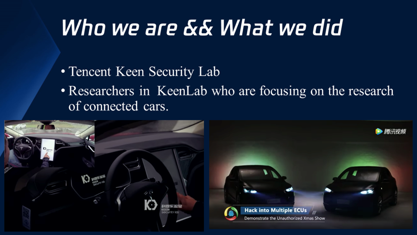 BlackHat 2018 | 对特斯拉汽车全方位的渗透测试 - 作者:腾讯安全科恩实验室-安全小百科