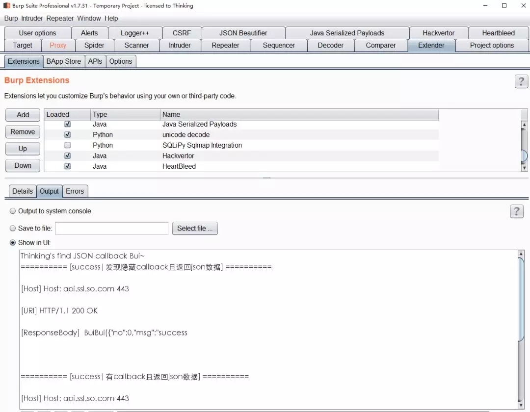 初探Burp Suite API 开发 - 作者:漏斗社区 初探Burp Suite API 开发 - 作者:漏斗社区