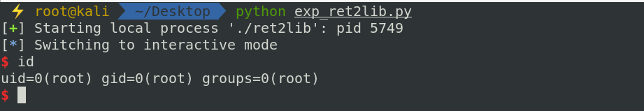 用 pwntools 编写 exp