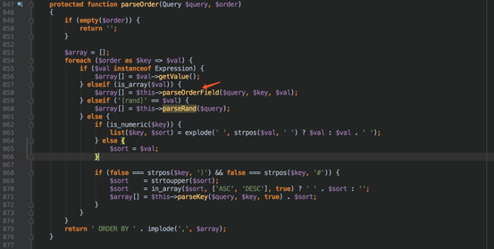 天融信关于ThinkPHP 5.1.x SQL注入漏洞分析 - 作者:alphalab 天融信关于ThinkPHP 5.1.x SQL注入漏洞分析 - 作者:alphalab