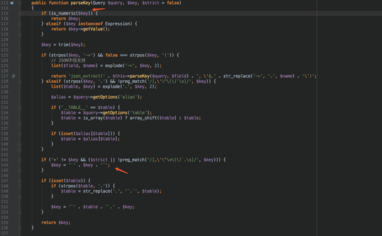 天融信关于ThinkPHP 5.1.x SQL注入漏洞分析 - 作者:alphalab 天融信关于ThinkPHP 5.1.x SQL注入漏洞分析 - 作者:alphalab