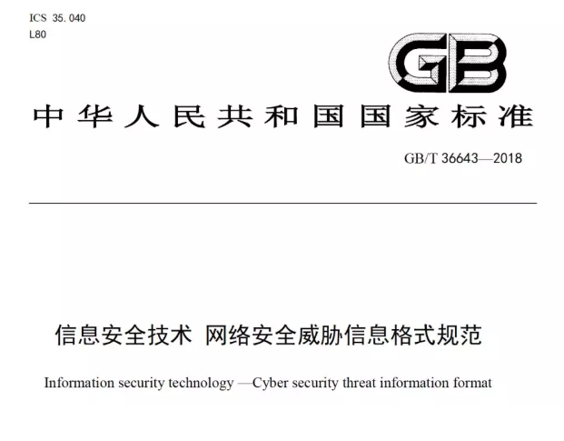 网络安全威胁信息格式规范正式发布,国内威胁情报发展迎来新阶段 - 作者:AdlerI-安全小百科