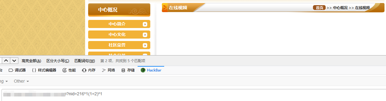 在这里我们对我们的网站进行测试