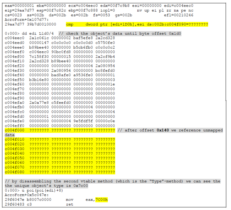如何使用类型混淆(CVE-2018-12794)在Adobe Reader执行代码 - 作者:周大涛 如何使用类型混淆(CVE-2018-12794)在Adobe Reader执行代码 - 作者:周大涛