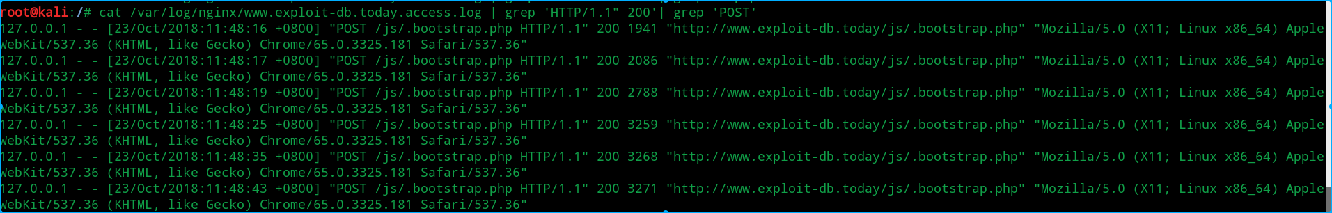 WebShell 过滤截图