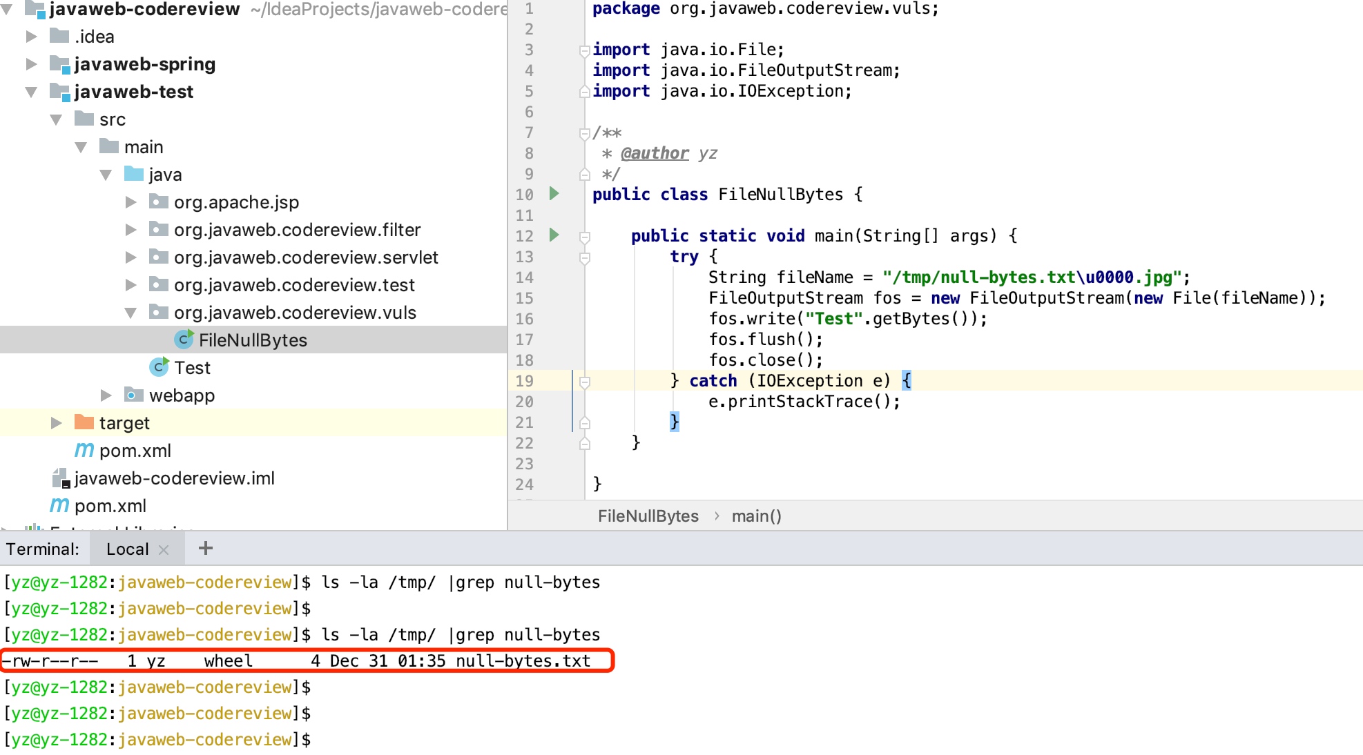 Java Web安全-代码审计