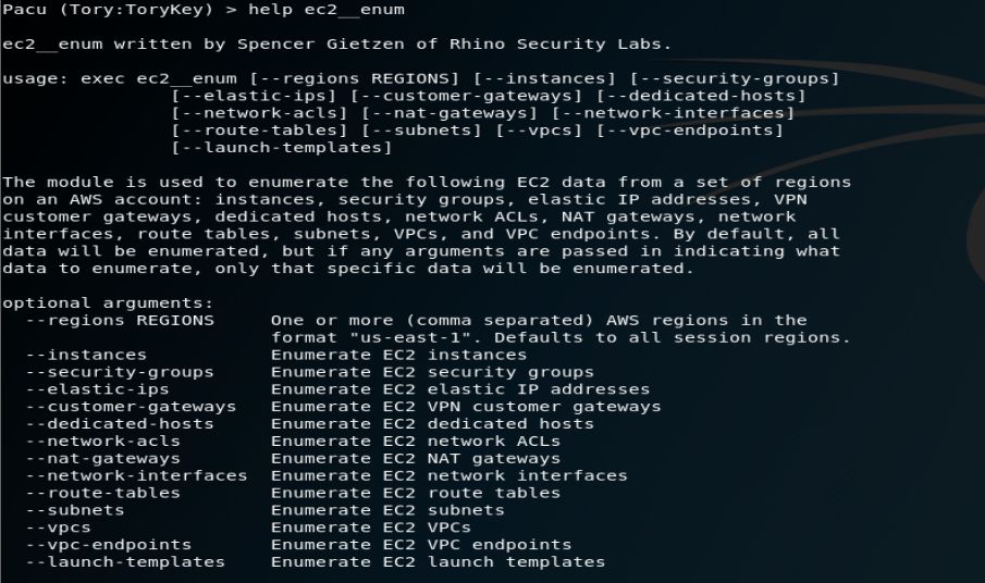 Pacu工具牛刀小试之基础篇 - 作者:漏斗社区 Pacu工具牛刀小试之基础篇 - 作者:漏斗社区