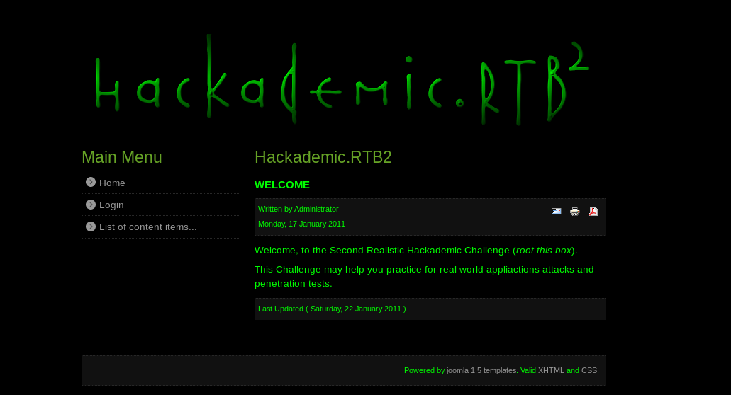 CTF靶场系列-Hackademic_RTB2 - 作者:陌度 CTF靶场系列-Hackademic_RTB2 - 作者:陌度