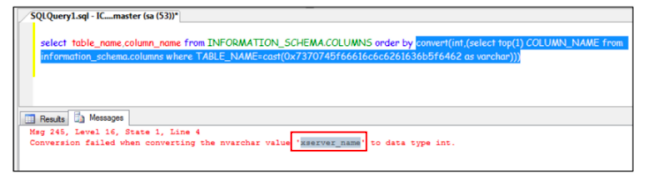 详解基于MSSQL “order by”语句报错的SQL注入技术 - 作者:secguo 详解基于MSSQL “order by”语句报错的SQL注入技术 - 作者:secguo