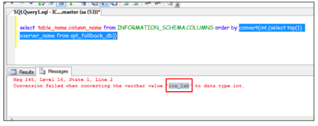 详解基于MSSQL “order by”语句报错的SQL注入技术 - 作者:secguo 详解基于MSSQL “order by”语句报错的SQL注入技术 - 作者:secguo