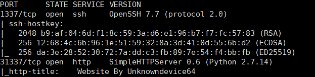 VulnHub渗透测试Unknowndevice64 - 作者:MoR03r VulnHub渗透测试Unknowndevice64 - 作者:MoR03r