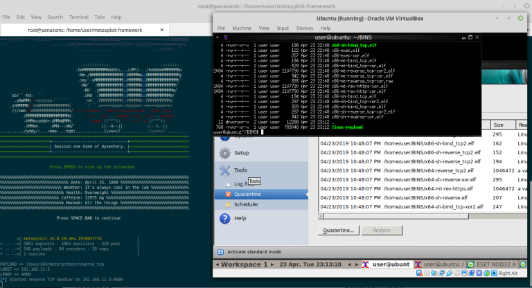 Metasploit payload在Linux平台的免杀