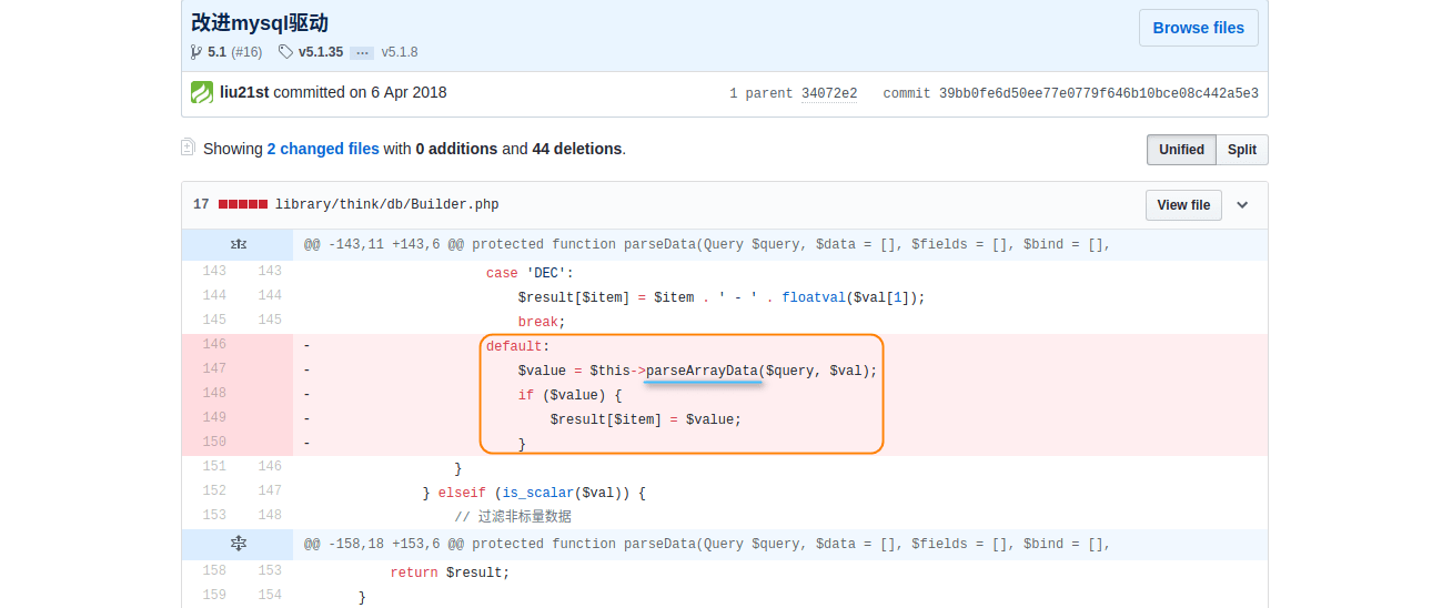 ThinkPHP5漏洞分析之SQL注入(二) - 作者:Setup ThinkPHP5漏洞分析之SQL注入(二) - 作者:Setup