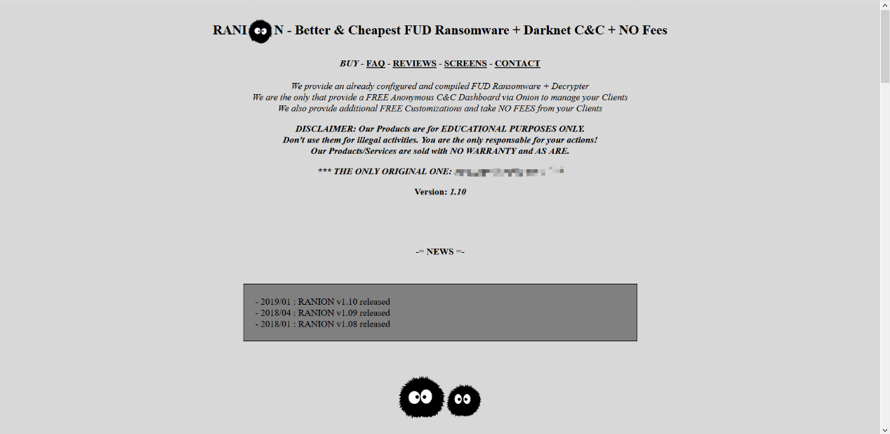 揭密某款在暗网上售卖的勒索病毒 - 作者:熊猫正正-安全小百科