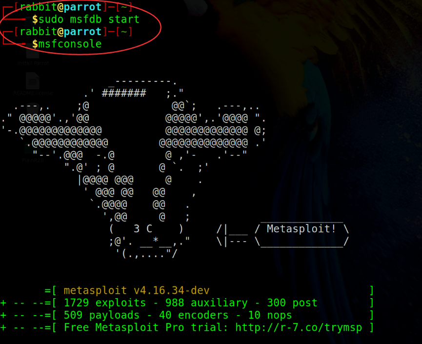 Metasploit入门系列(三)——基本命令 - 作者:rabbitmask Metasploit入门系列(三)——基本命令 - 作者:rabbitmask