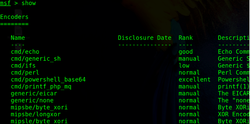 Metasploit入门系列(三)——基本命令 - 作者:rabbitmask Metasploit入门系列(三)——基本命令 - 作者:rabbitmask