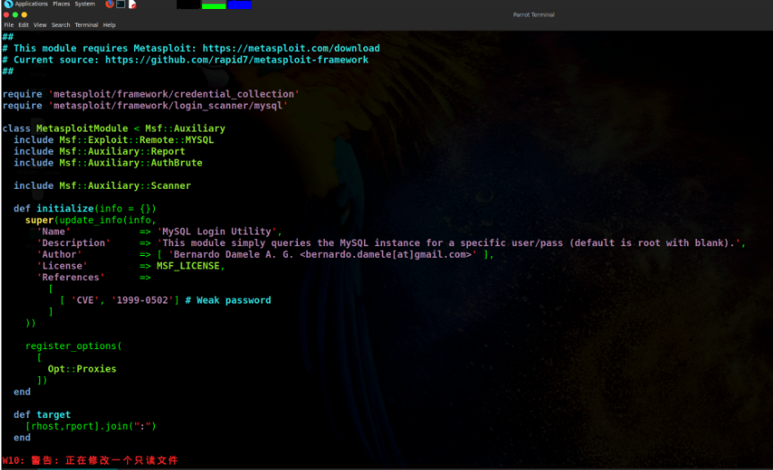 Metasploit入门系列(三)——基本命令 - 作者:rabbitmask Metasploit入门系列(三)——基本命令 - 作者:rabbitmask