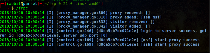 Metasploit入门系列(五)——frp - 作者:rabbitmask-安全小百科