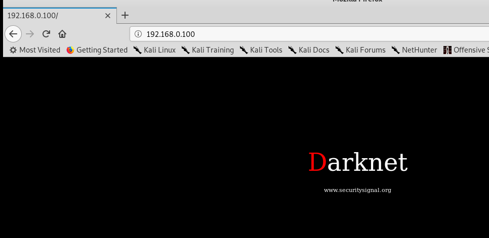 CTF靶场系列-Darknet: 1.0 - 作者:陌度 CTF靶场系列-Darknet: 1.0 - 作者:陌度