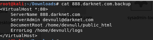 CTF靶场系列-Darknet: 1.0 - 作者:陌度 CTF靶场系列-Darknet: 1.0 - 作者:陌度