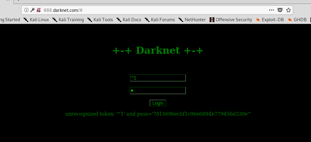 CTF靶场系列-Darknet: 1.0 - 作者:陌度 CTF靶场系列-Darknet: 1.0 - 作者:陌度