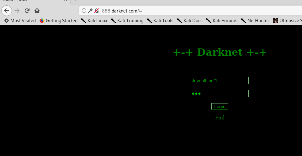 CTF靶场系列-Darknet: 1.0 - 作者:陌度 CTF靶场系列-Darknet: 1.0 - 作者:陌度