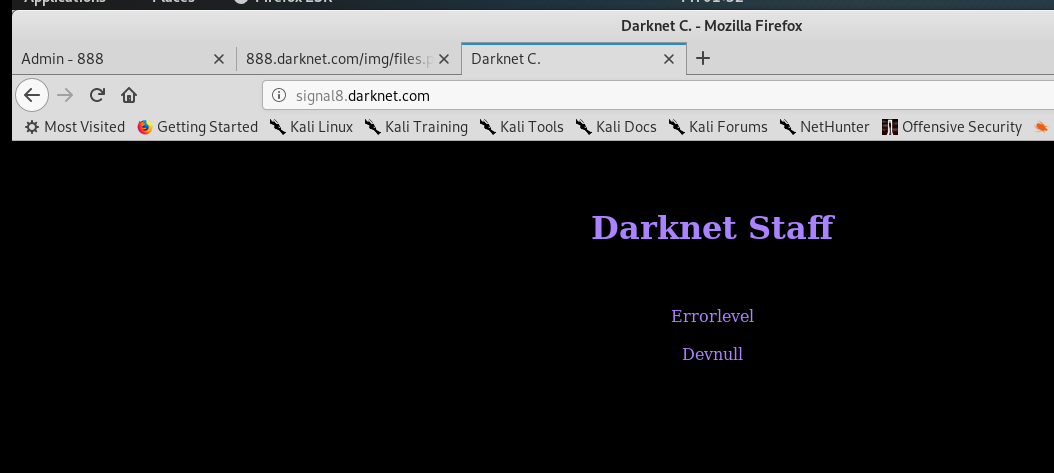 CTF靶场系列-Darknet: 1.0 - 作者:陌度 CTF靶场系列-Darknet: 1.0 - 作者:陌度