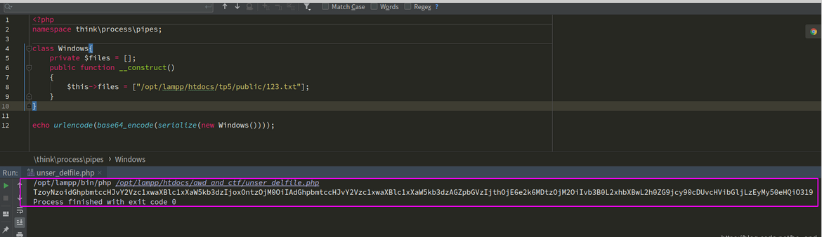 从红帽杯题目学习thinkphp 5.1反序列化利用链 - 作者:_Mask-安全小百科