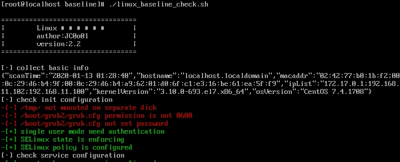 安全基线检查平台 - 作者:jerrybird-安全小百科