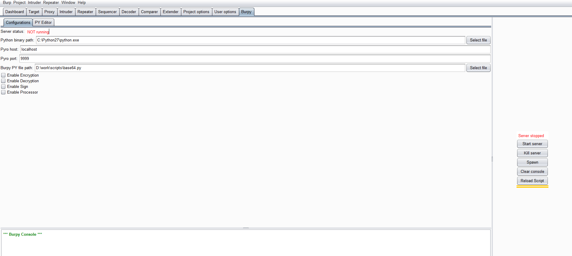 Burpy:连接你的BurpSuite和Python - 作者:m0nst3r-安全小百科