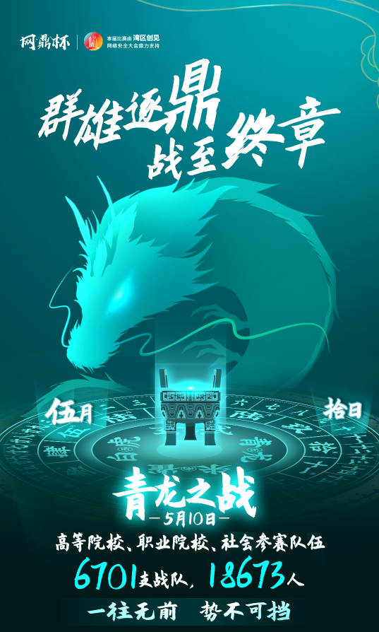 第二届“网鼎杯”青龙之战收官,永信至诚春秋云平台成功支撑单场规模最大的网安竞赛 - 作者:Joneqiong 第二届“网鼎杯”青龙之战收官,永信至诚春秋云平台成功支撑单场规模最大的网安竞赛 - 作者:Joneqiong