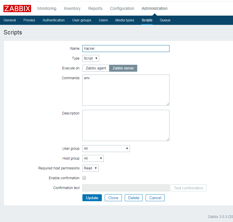 Zabbix sql注入漏洞复现(CVE-2016-10134) - 作者:你伤不到我哒 Zabbix sql注入漏洞复现(CVE-2016-10134) - 作者:你伤不到我哒