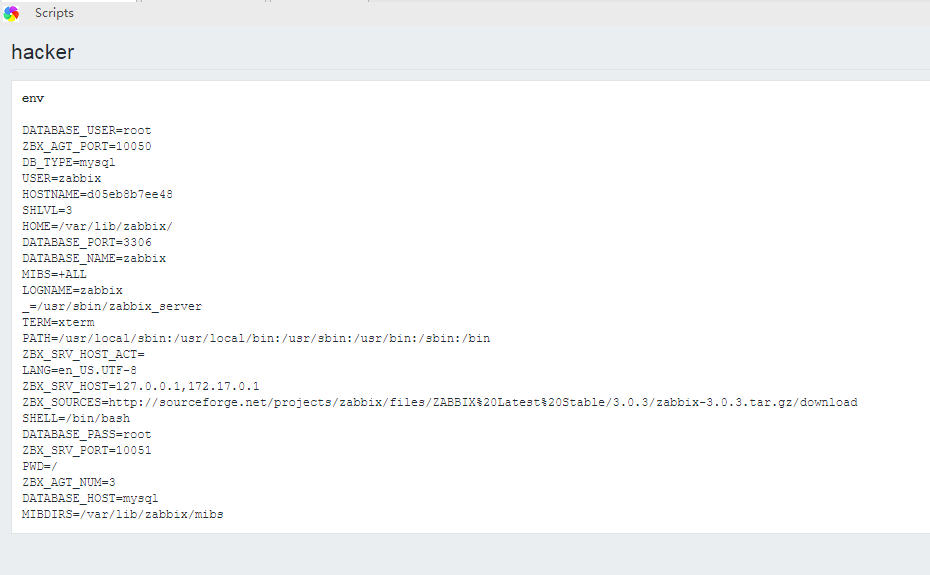 Zabbix sql注入漏洞复现(CVE-2016-10134) - 作者:你伤不到我哒 Zabbix sql注入漏洞复现(CVE-2016-10134) - 作者:你伤不到我哒