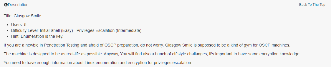 Vulnhub-GlasgowSmile_1.1-Walkthrough - 作者:kakaka-安全小百科