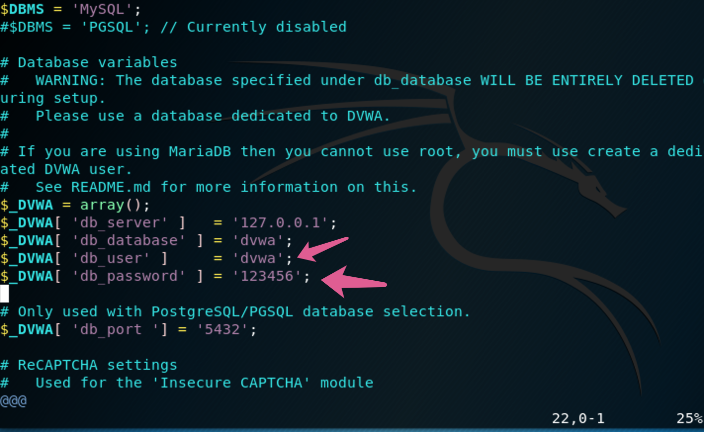 Kali Linux 下搭建DVWA靶场和Sqli-labs注入环境 - 作者:ThreeGeometryFish Kali Linux 下搭建DVWA靶场和Sqli-labs注入环境 - 作者:ThreeGeometryFish