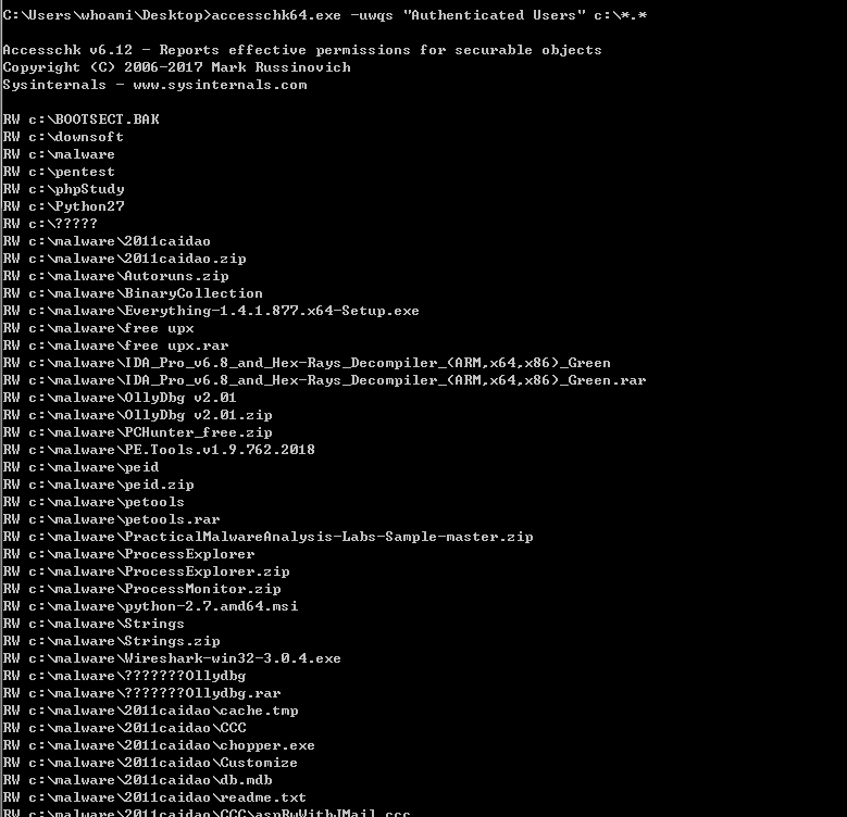 内网渗透测试:Windows权限提升思路(上) - 作者:MrAnonymous 内网渗透测试:Windows权限提升思路(上) - 作者:MrAnonymous