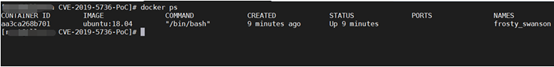 CVE-2019-5736Docker逃逸漏洞复现报告 - 作者:渗透小子 CVE-2019-5736Docker逃逸漏洞复现报告 - 作者:渗透小子