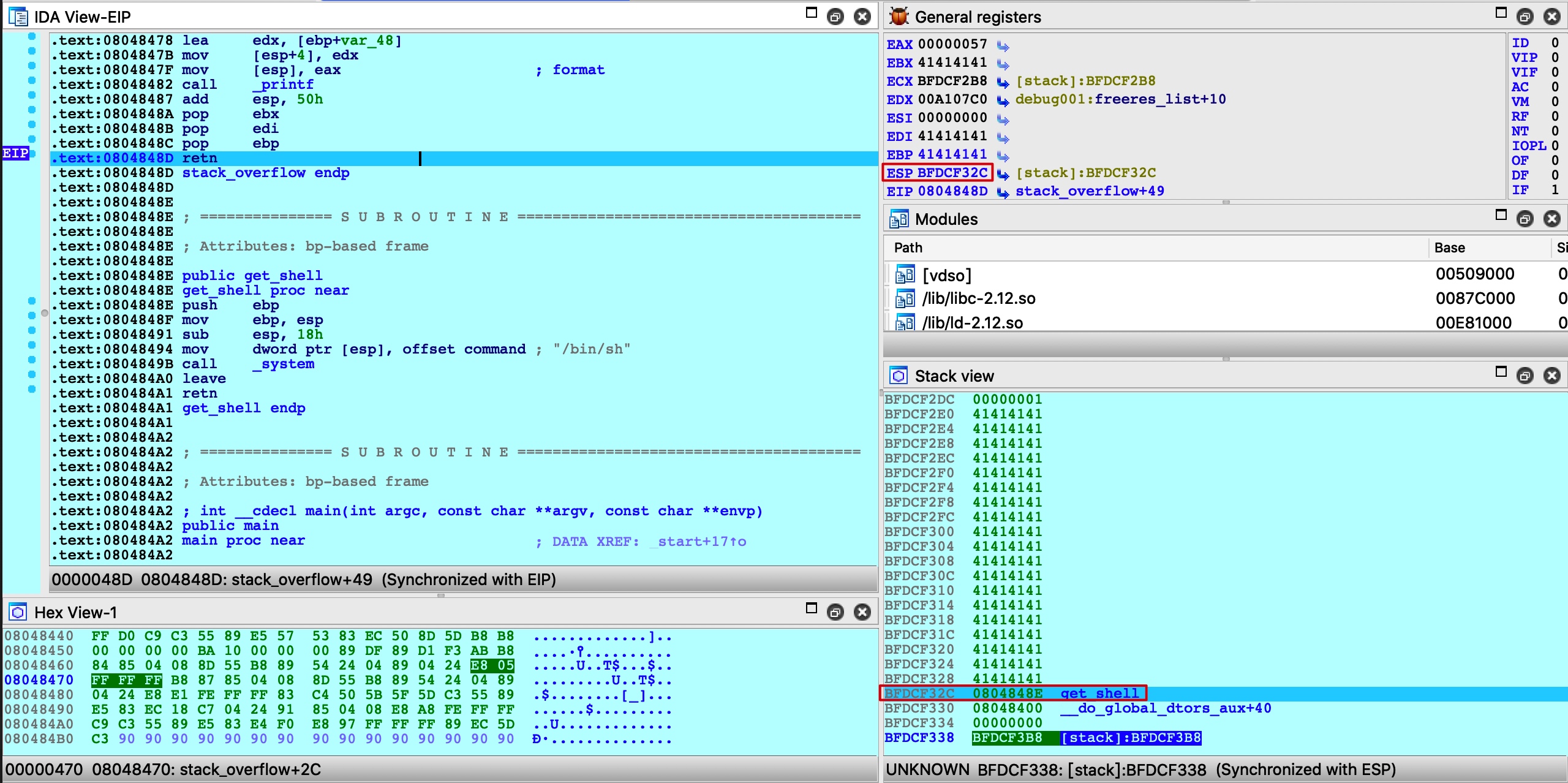 第一个PWN:栈溢出原理以及EXP的编写 - 作者:ATL安全团队 第一个PWN:栈溢出原理以及EXP的编写 - 作者:ATL安全团队